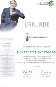 Julius Hirsch Preis 2015