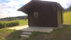 Aufnahmen des Sportgeländes