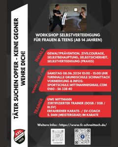 Workshop Selbstverteidigung 08.06.2024